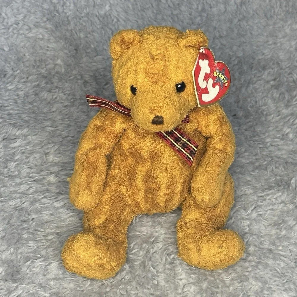 Ty Beanie Baby Woody Bear Plush 8